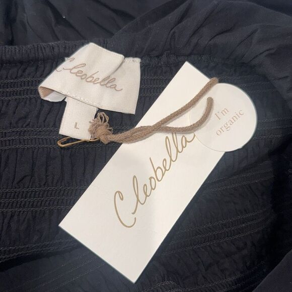 NWT CLEOBELLA Kassi Top Black Large - Picture 8 of 9